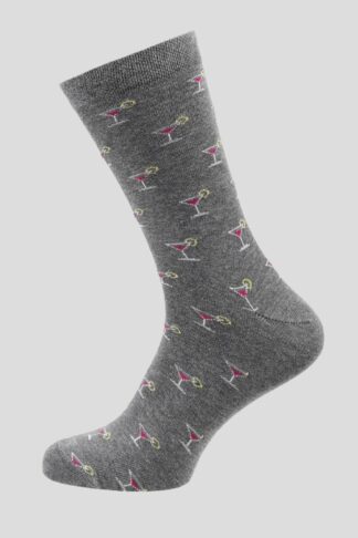 Čarape sa motivom koktela