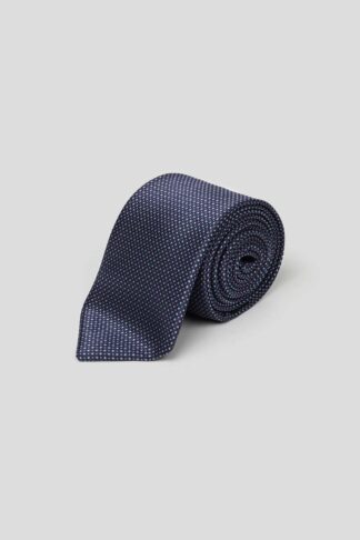 Teget kravata sa svetloplavim detaljima