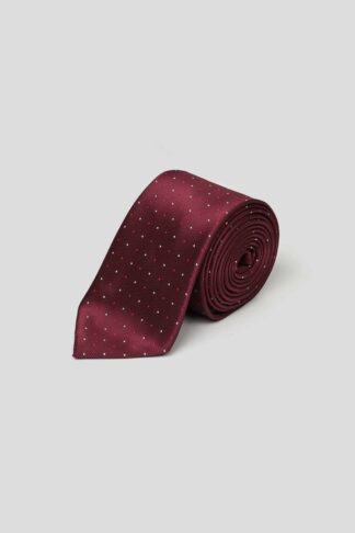 Bordo kravata sa detaljima