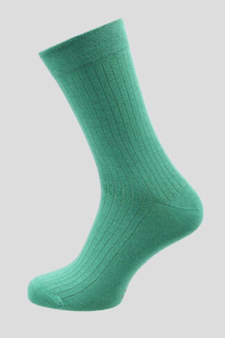 Zelene rebraste čarape