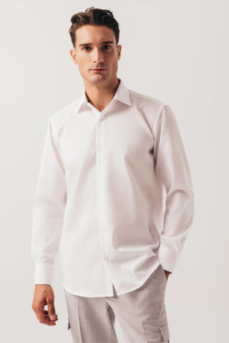 Bela No iron košulja classic fit 740G