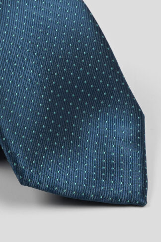 Zelena kravata sa detaljima