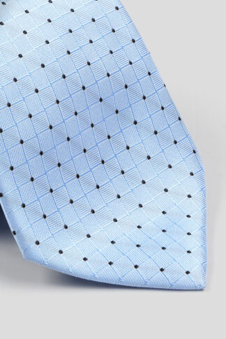 Svetloplava kravata sa detaljima