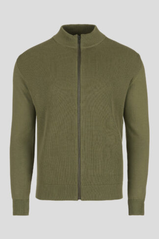Zeleni zip džemper 118E