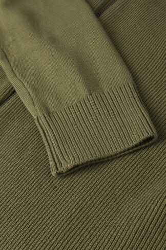 Zeleni zip džemper 118E
