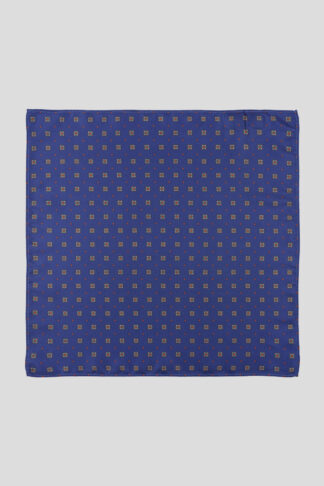 Plava maramica sa print deteljima