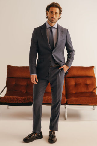 Melanž plavo odelo 627J