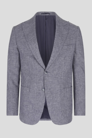 Lagani plavi prugasti sako 645F