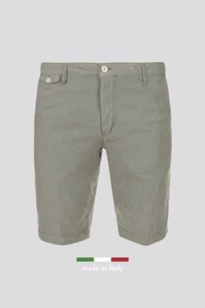 Maslinaste lanene bermude 663A