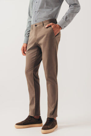 Zelene oxford Chino pantalone 470M