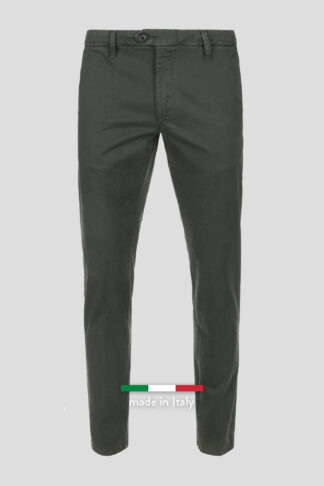 Zelene chino pantalone slim fit 491A