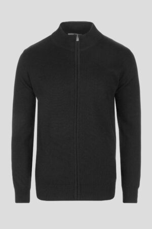 Crni zip džemper 127B
