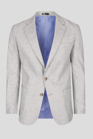 Lagani svetlosivi melanž sako 651B