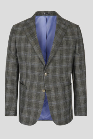 Lagani zeleni karirani sako 651B