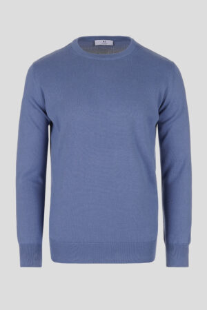 Lagani pamučni plavi džemper 121C