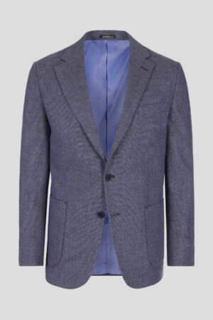 Plavi laneni sako 650B