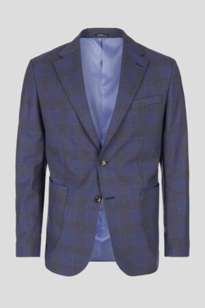 Lagani plavi karirani sako 650B