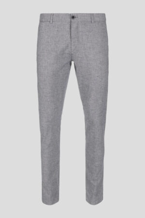 Melanž plave lagane Chino pantalone 470P