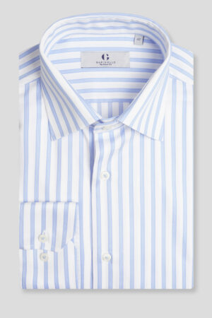 Plava triple-stripes košulja classic fit 764J